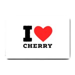 I love cherry Small Doormat