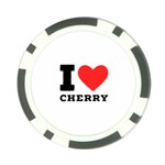 I love cherry Poker Chip Card Guard