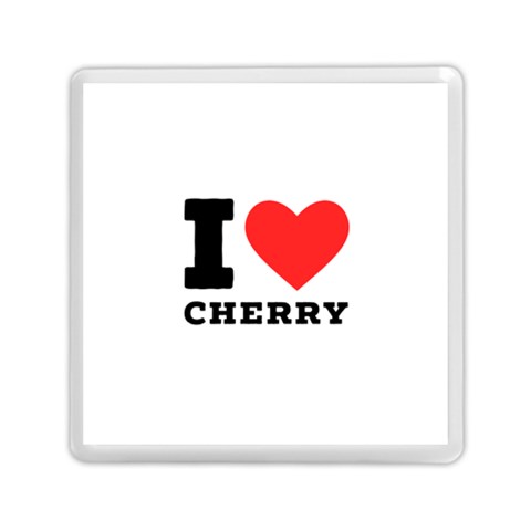 I love cherry Memory Card Reader (Square) from ArtsNow.com Front