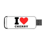 I love cherry Portable USB Flash (Two Sides)