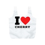 I love cherry Full Print Recycle Bag (S)