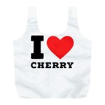 I love cherry Full Print Recycle Bag (L)