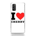 I love cherry Samsung Galaxy S20 6.2 Inch TPU UV Case