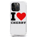 I love cherry iPhone 14 Pro TPU UV Print Case