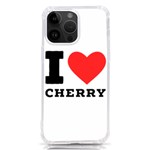 I love cherry iPhone 14 Pro Max TPU UV Print Case