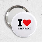 I love carrots  2.25  Handbag Mirrors