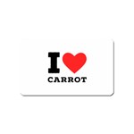 I love carrots  Magnet (Name Card)