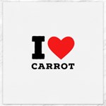 I love carrots  Canvas 12  x 12 