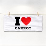 I love carrots  Hand Towel