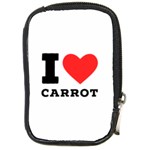 I love carrots  Compact Camera Leather Case