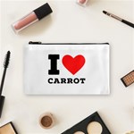 I love carrots  Cosmetic Bag (Small)