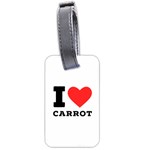 I love carrots  Luggage Tag (two sides)