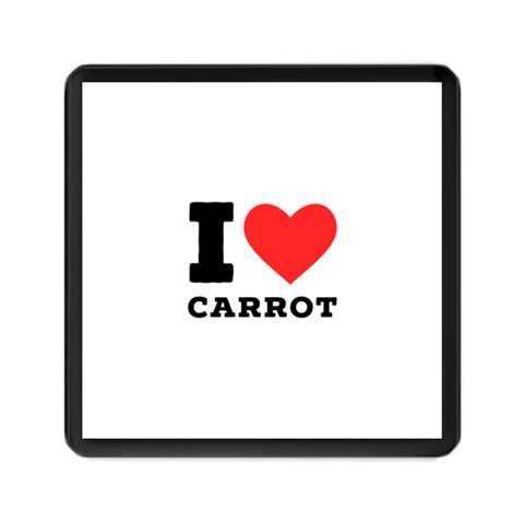 I love carrots  Memory Card Reader (Square) from ArtsNow.com Front