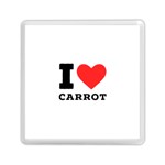 I love carrots  Memory Card Reader (Square)