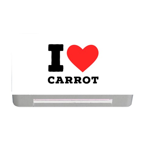I love carrots  Memory Card Reader with CF from ArtsNow.com Front