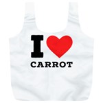 I love carrots  Full Print Recycle Bag (XL)