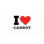 I love carrots  Satin Shawl 45  x 80 