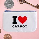 I love carrots  Large Coin Purse