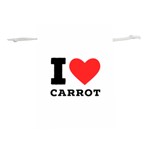 I love carrots  Lightweight Drawstring Pouch (S)