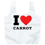 I love carrots  Full Print Recycle Bag (XXL)