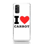 I love carrots  Samsung Galaxy S20 6.2 Inch TPU UV Case