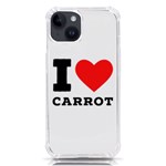 I love carrots  iPhone 14 TPU UV Print Case