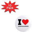 I love cantaloupe  1  Mini Magnet (10 pack) 