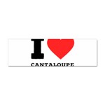 I love cantaloupe  Sticker (Bumper)