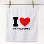 I love cantaloupe  Face Towel