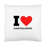 I love cantaloupe  Standard Cushion Case (One Side)