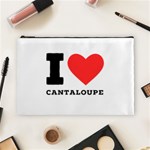 I love cantaloupe  Cosmetic Bag (Large)