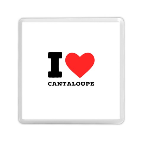 I love cantaloupe  Memory Card Reader (Square) from ArtsNow.com Front