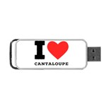 I love cantaloupe  Portable USB Flash (Two Sides)