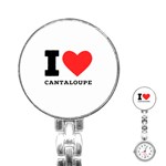 I love cantaloupe  Stainless Steel Nurses Watch