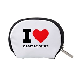 I love cantaloupe  Accessory Pouch (Small) from ArtsNow.com Back
