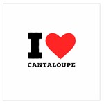 I love cantaloupe  Square Satin Scarf (36  x 36 )