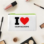 I love cantaloupe  Cosmetic Bag (XS)