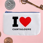 I love cantaloupe  Large Coin Purse