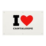 I love cantaloupe  Banner and Sign 5  x 3 