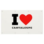 I love cantaloupe  Banner and Sign 7  x 4 