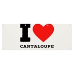 I love cantaloupe  Banner and Sign 8  x 3 