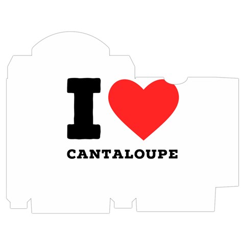 I love cantaloupe  Playing Cards Single Design (Rectangle) with Custom Box from ArtsNow.com Poker Box