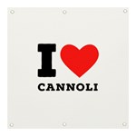 I love cannoli  Banner and Sign 3  x 3 