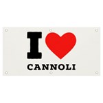 I love cannoli  Banner and Sign 6  x 3 