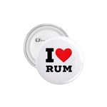 I love rum 1.75  Buttons