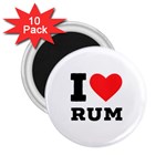 I love rum 2.25  Magnets (10 pack) 