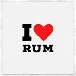 I love rum Canvas 12  x 12 