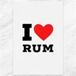 I love rum Canvas 12  x 18 