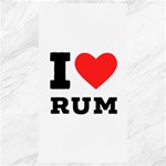 I love rum Canvas 40  x 72 