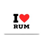 I love rum Plate Mats